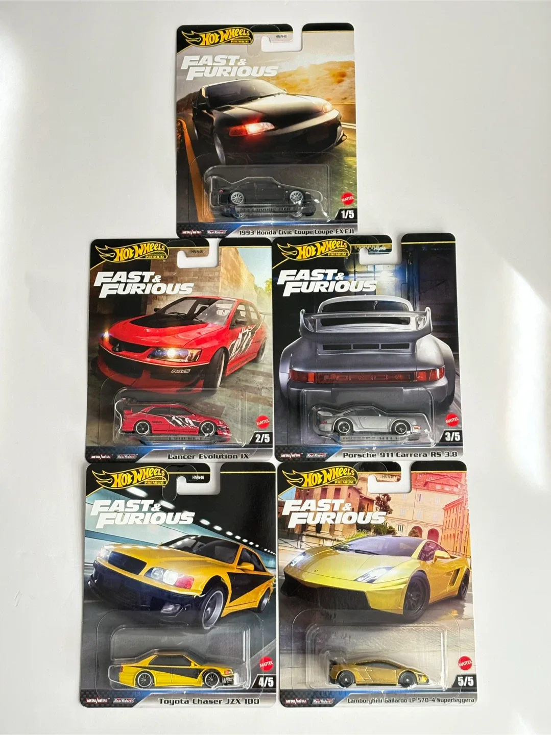 Hot Wheels Fast & Furious Premium Collection