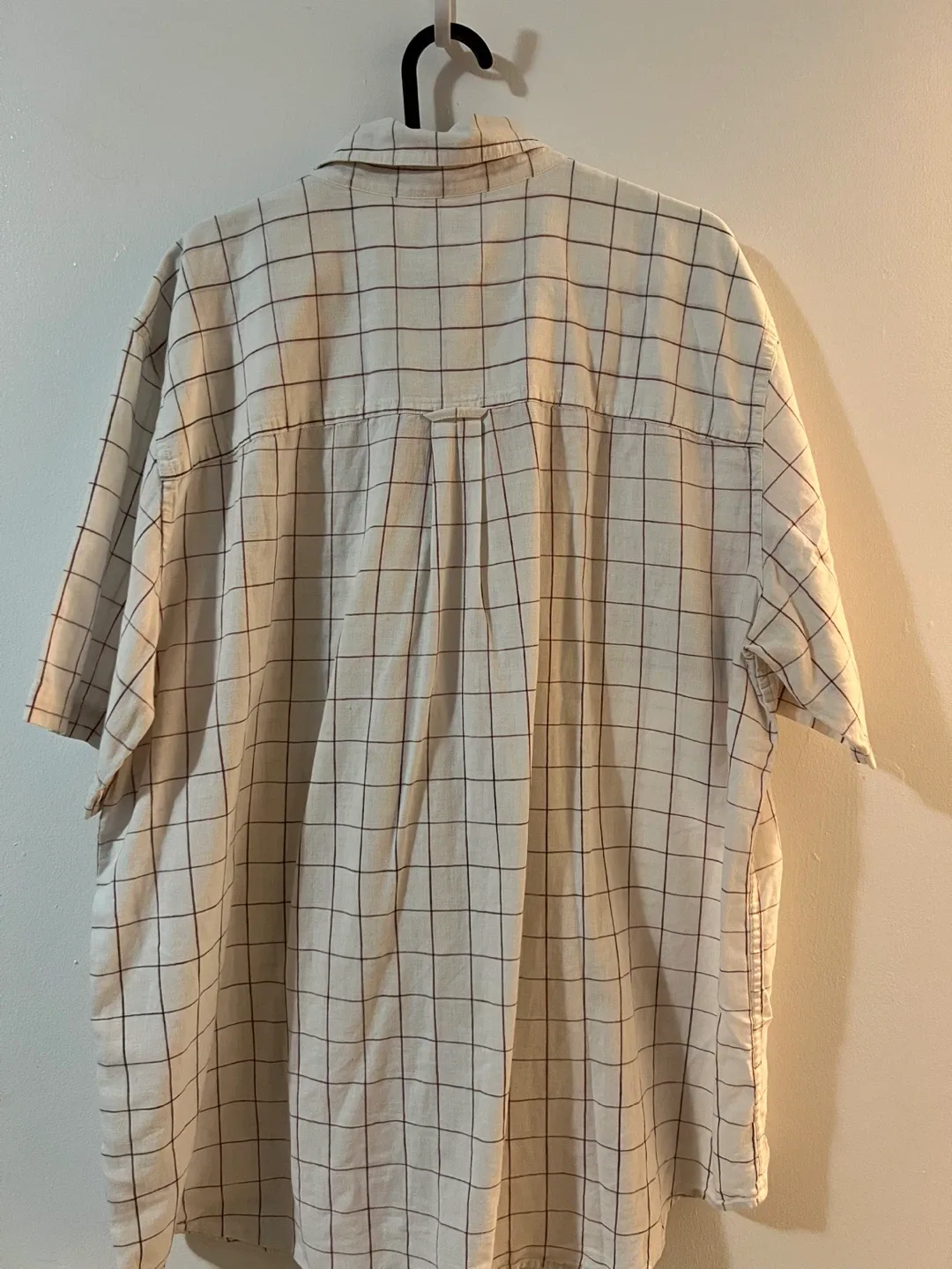 Vintage Chaps Linen Blend Plaid Shirt - XL image indicator(3)