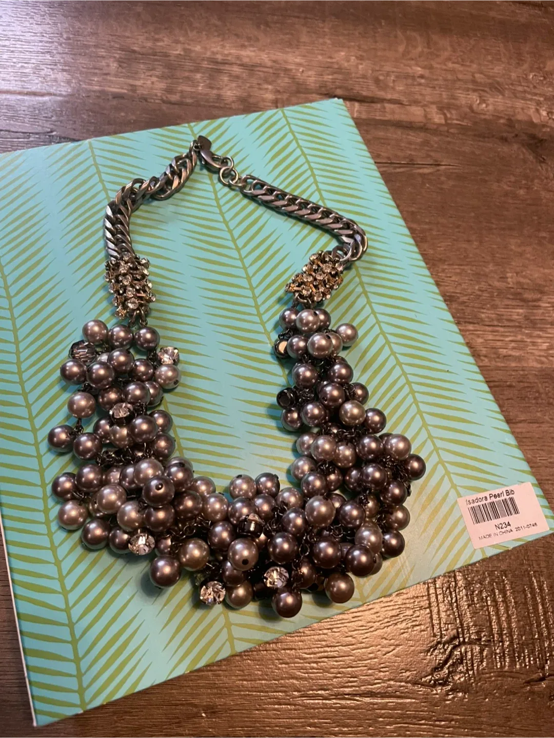 Stella & Dot Isadora Pearl Bib Necklace
