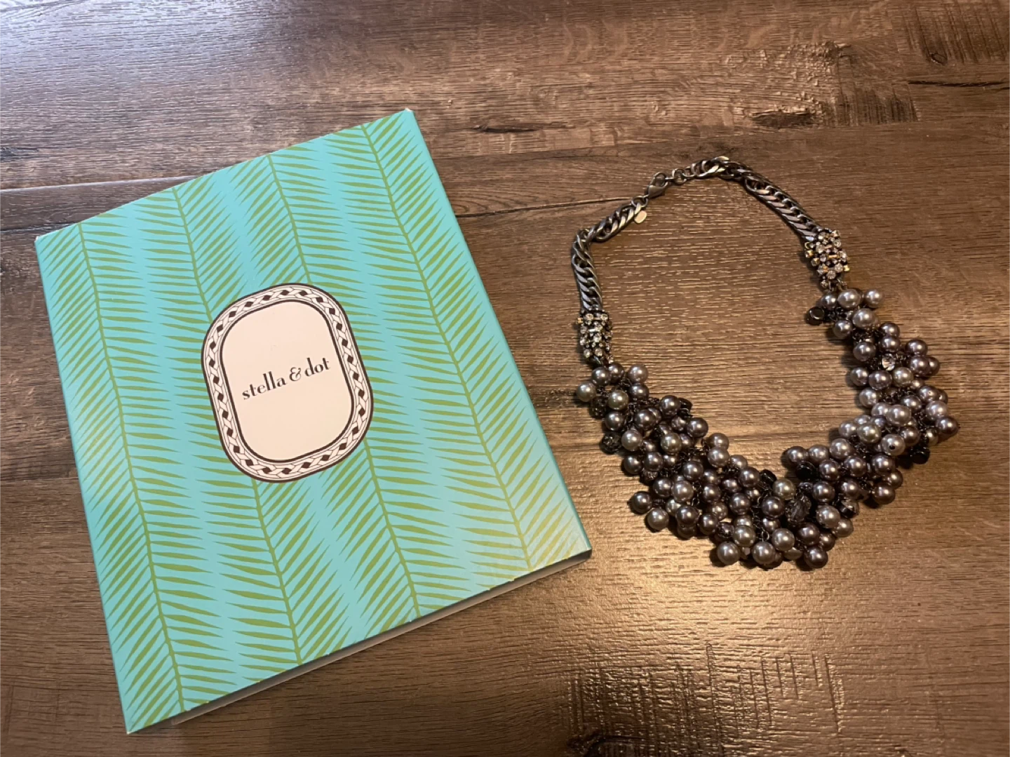Stella & Dot Isadora Pearl Bib Necklace - photo 3