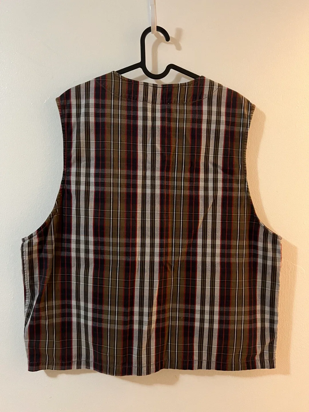 Vintage National Cabin North Plaid Vest - Size L image indicator(3)