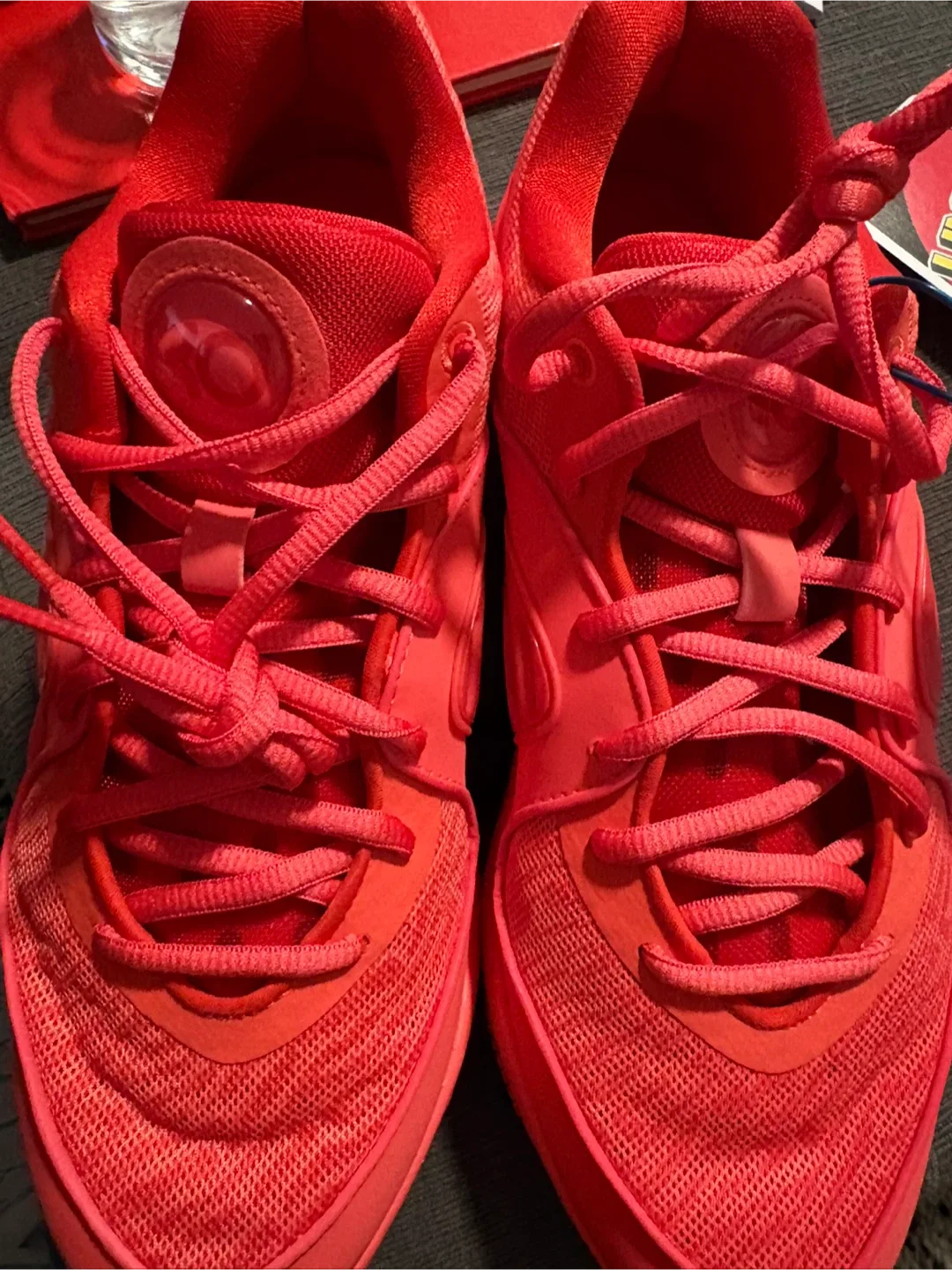 Nike KD15 Red Basketball Shoes - Size 9.5