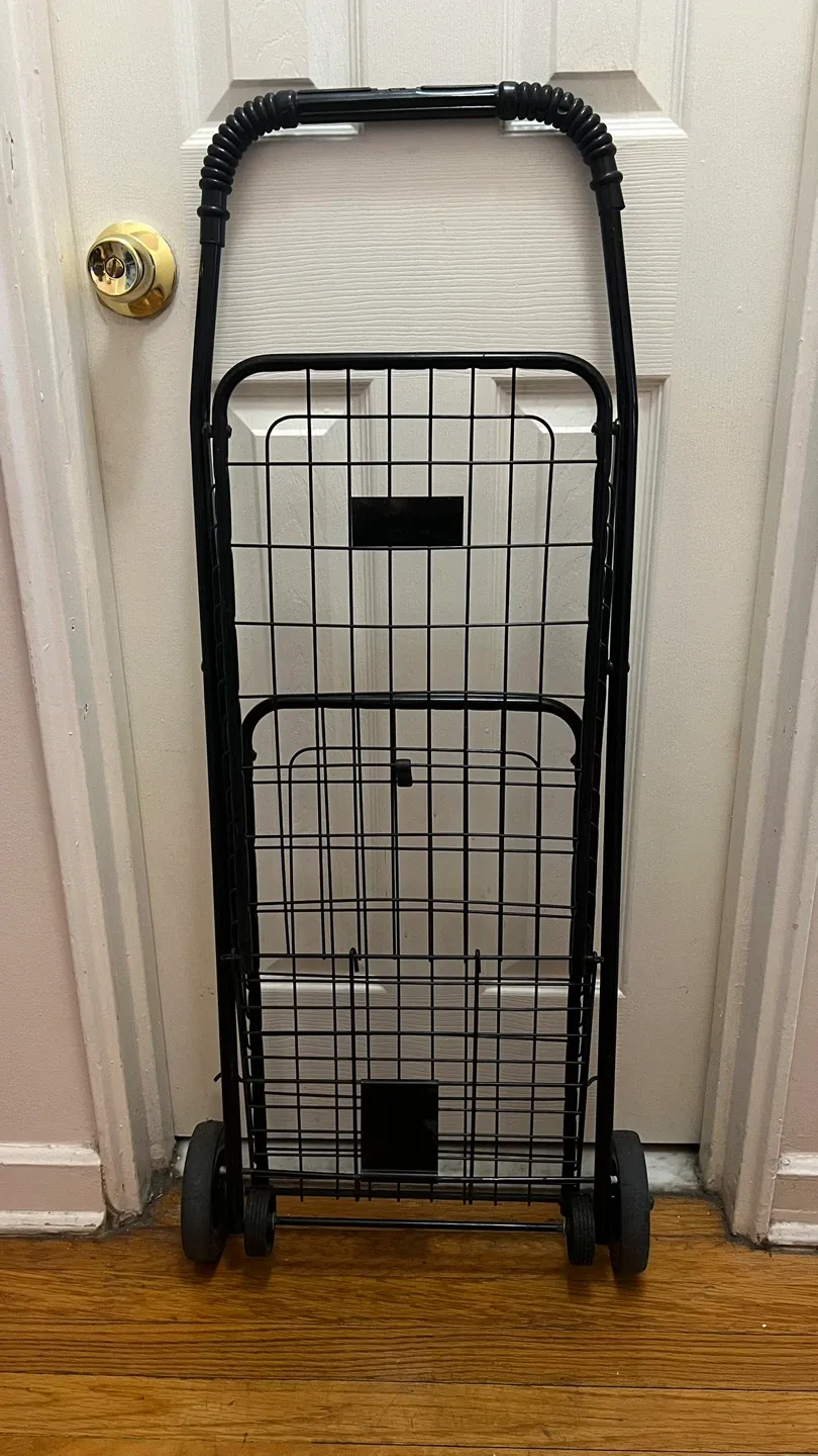 Black Shopping/Laundry Cart #cleanout image indicator(6)