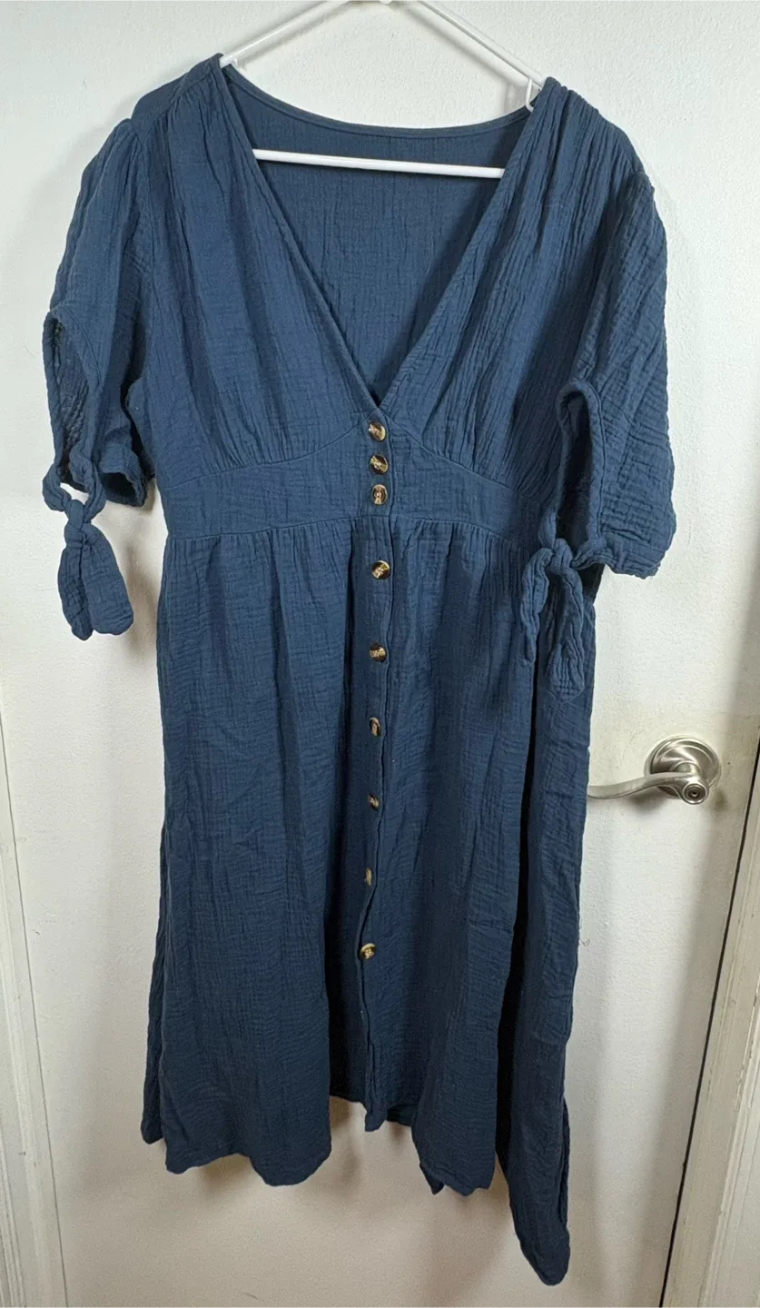 Emery Rose Blue Dress - Size XL #cleanout