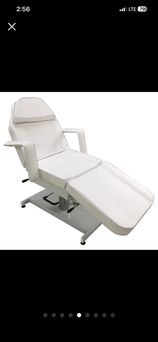 White Adjustable Treatment Chair - photo 2