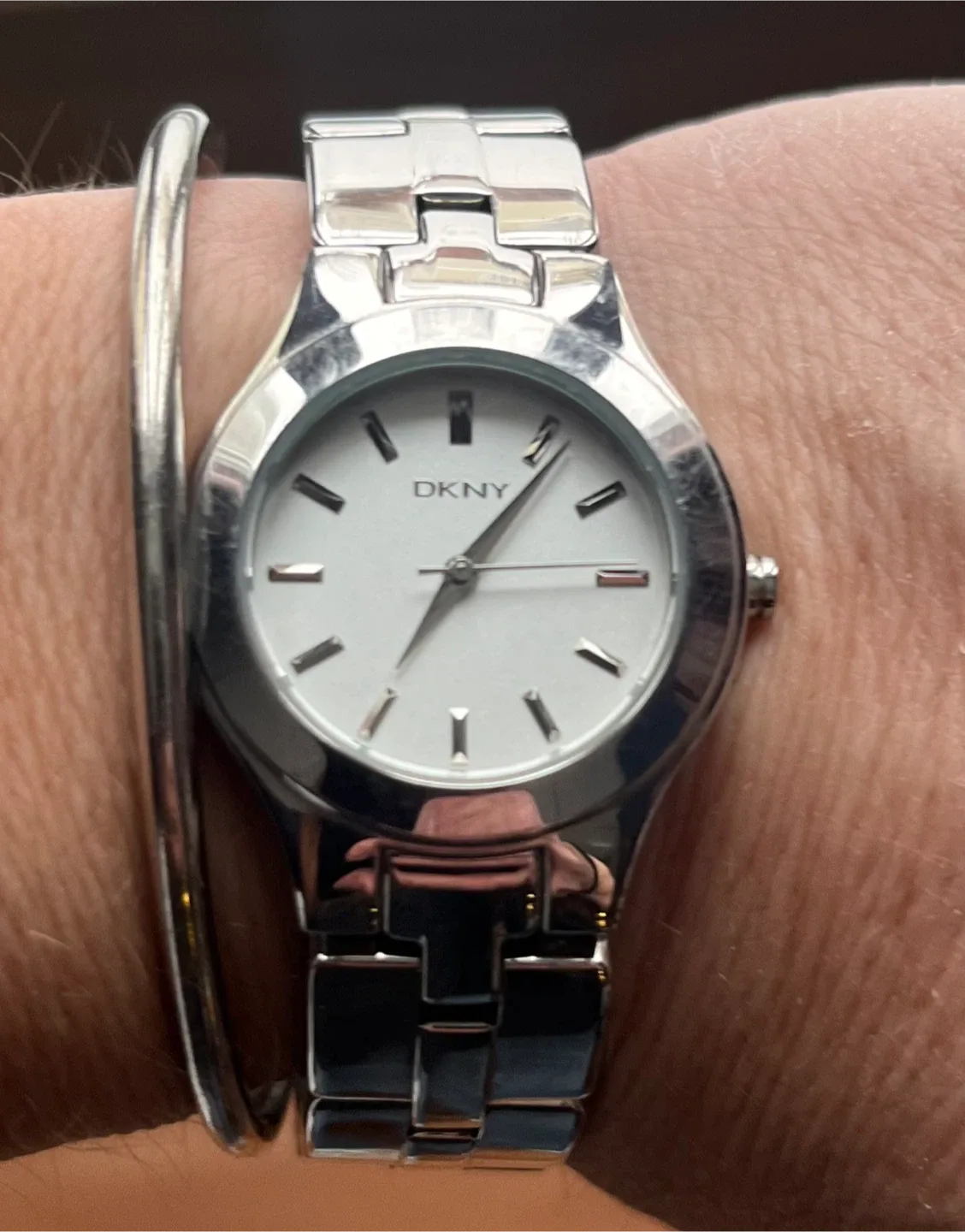 #Cleanout - DKNY Women's Silver Watch