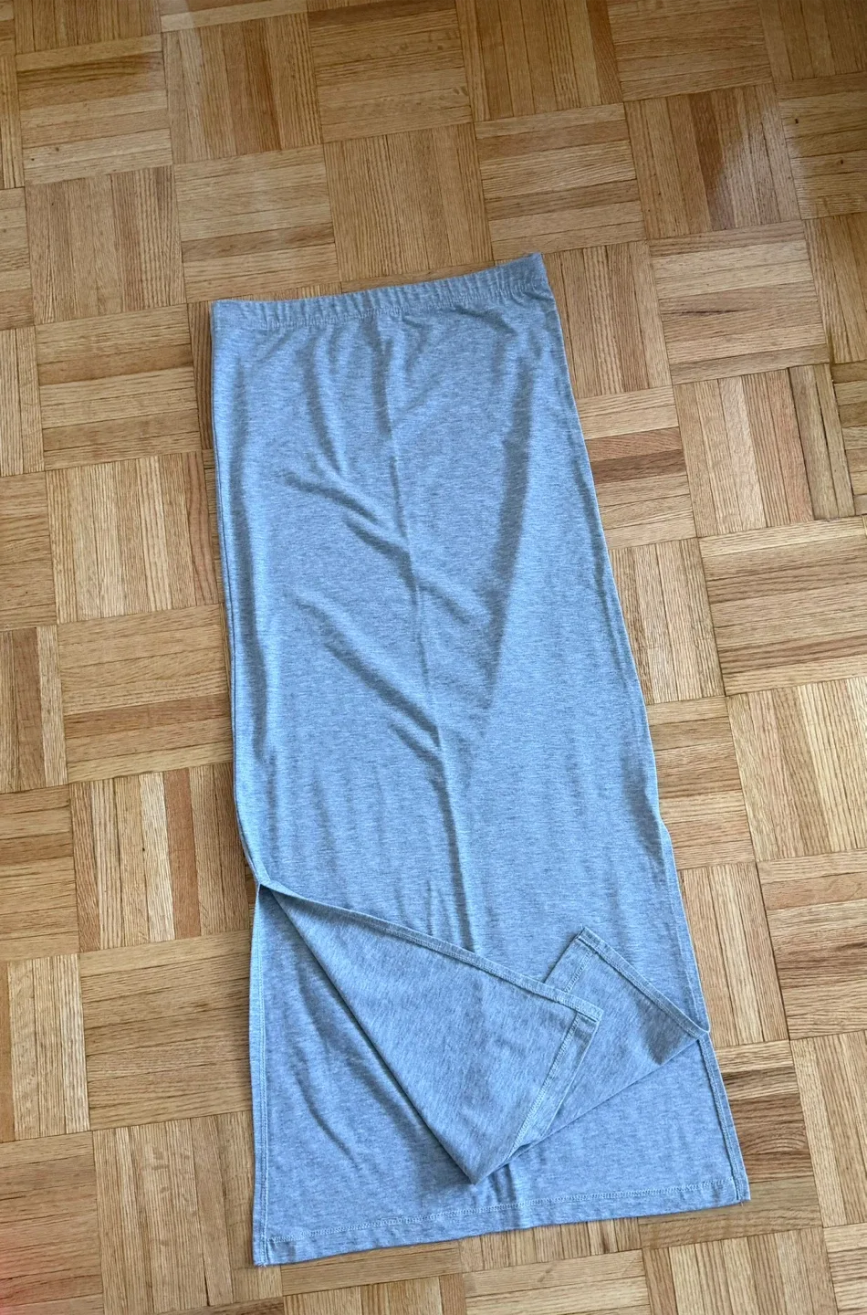 Grey Maxi Skirt - Size M