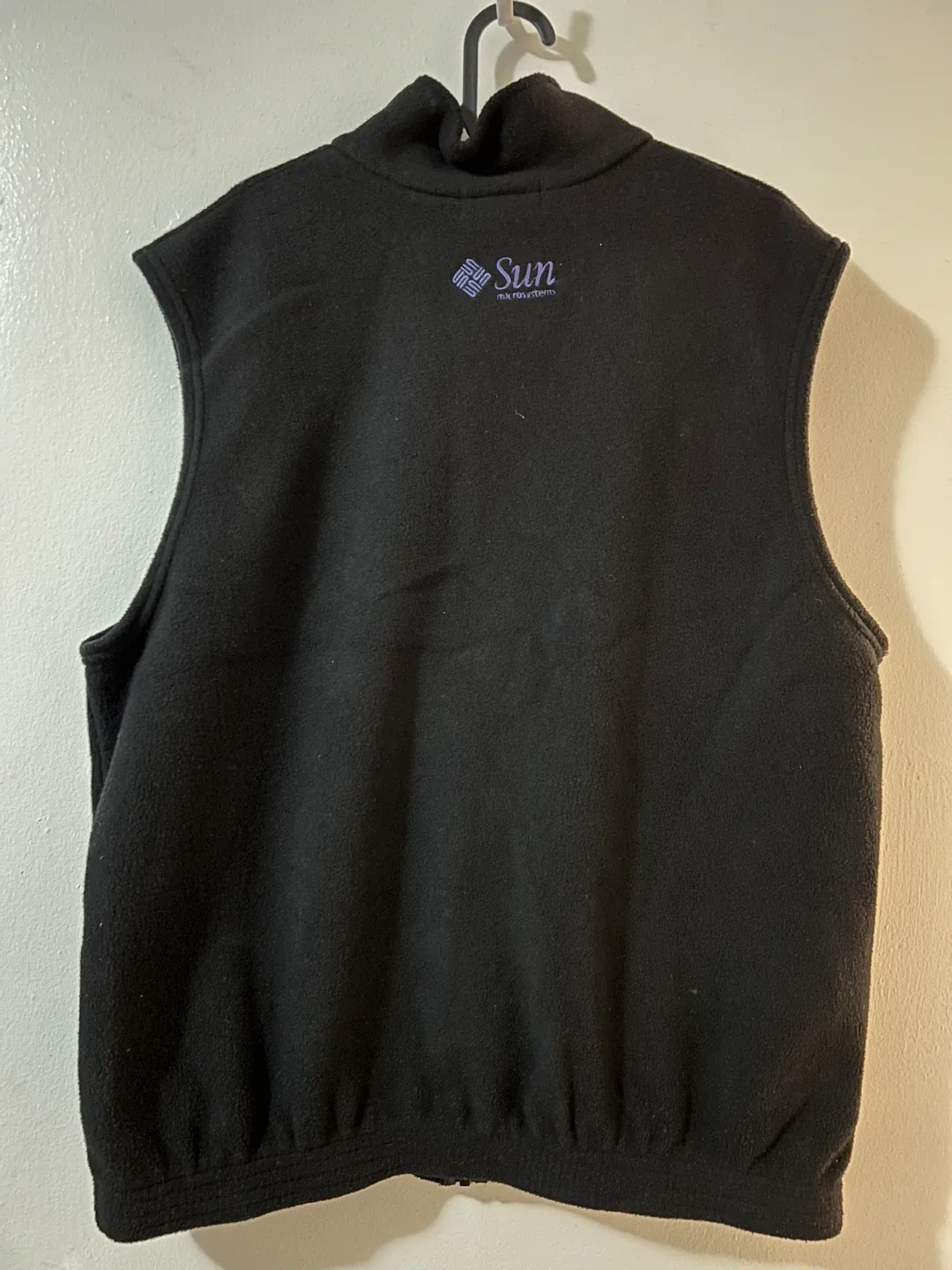 CPS Black Fleece Vest - XtraNet & Java Logos image indicator(3)