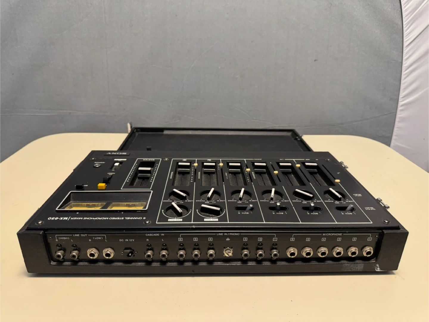 Sony MX-650 6-Channel Stereo Microphone Mixer - photo 5