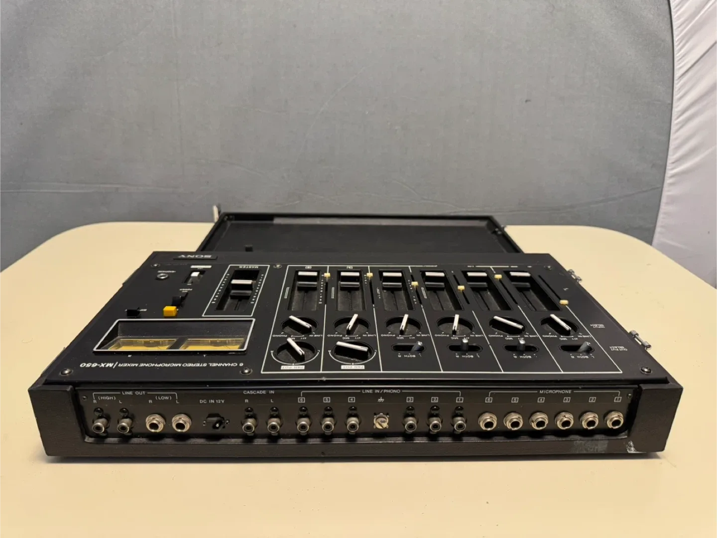 Sony MX-650 6-Channel Stereo Microphone Mixer image indicator(5)