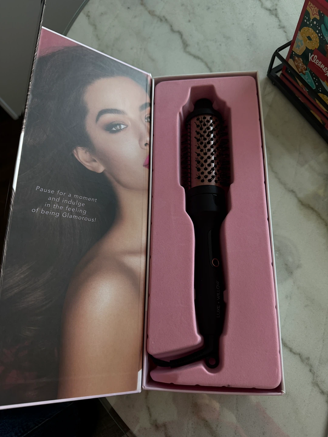 L+W BIO Moment XL Volumizing Thermal Brush - NEW
