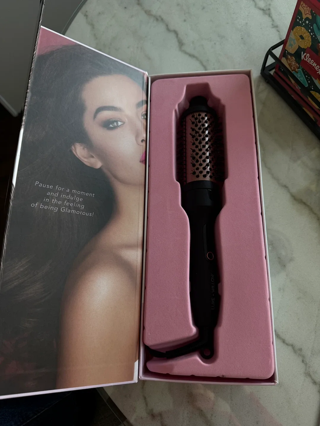 L+W BIO Moment XL Volumizing Thermal Brush - NEW