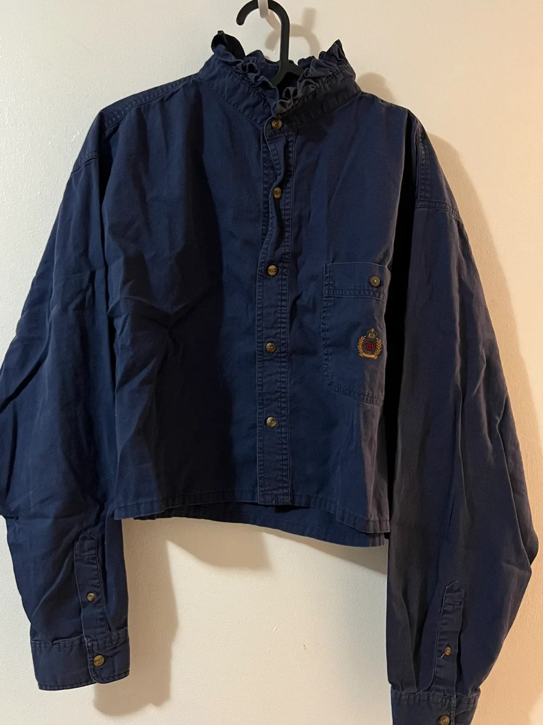 Vintage Bugle Boy Company Navy XL Shirt