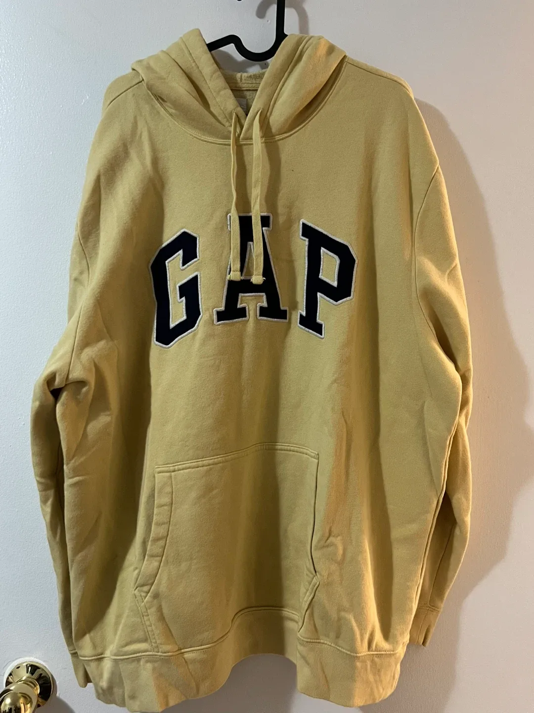 Vintage GAP Hoodie - Size Large - Mustard Yellow