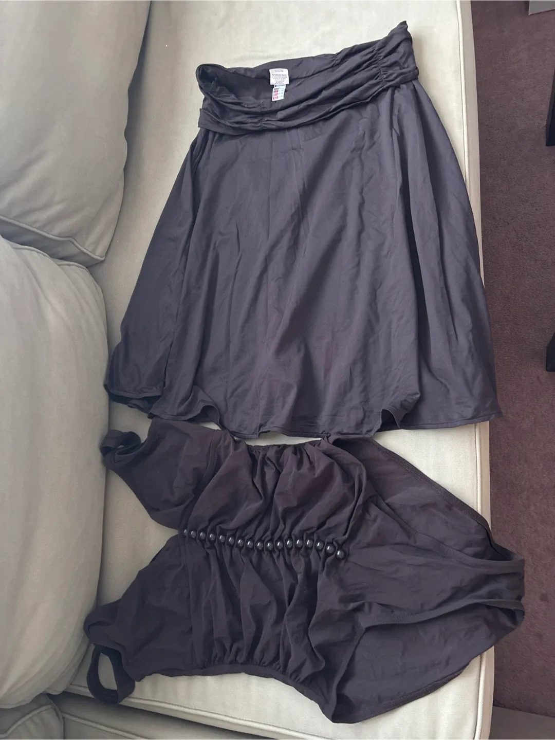 #cleanout Colletto Swimsuit & Coverup - Size 14