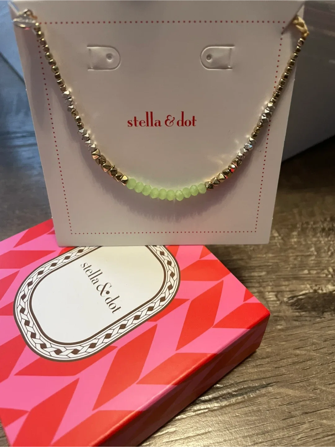 Stella & Dot Bracelet - Green
