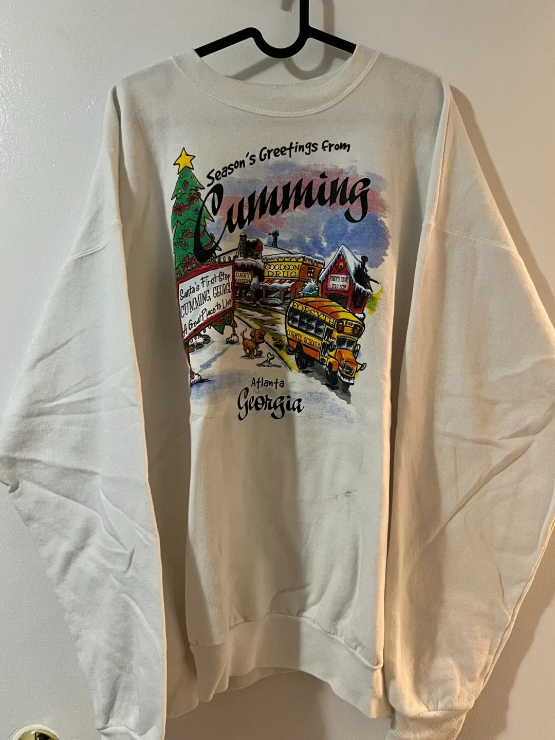 Vintage Hanes ComfortBlend Pullover Sweatshirt