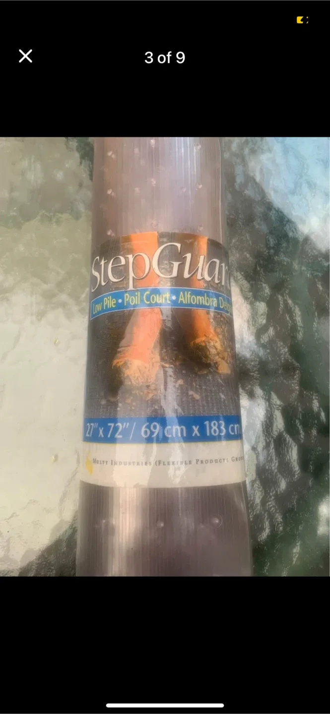 StepGuard Low Pile Carpet Protector - 27" x 72" image indicator(3)