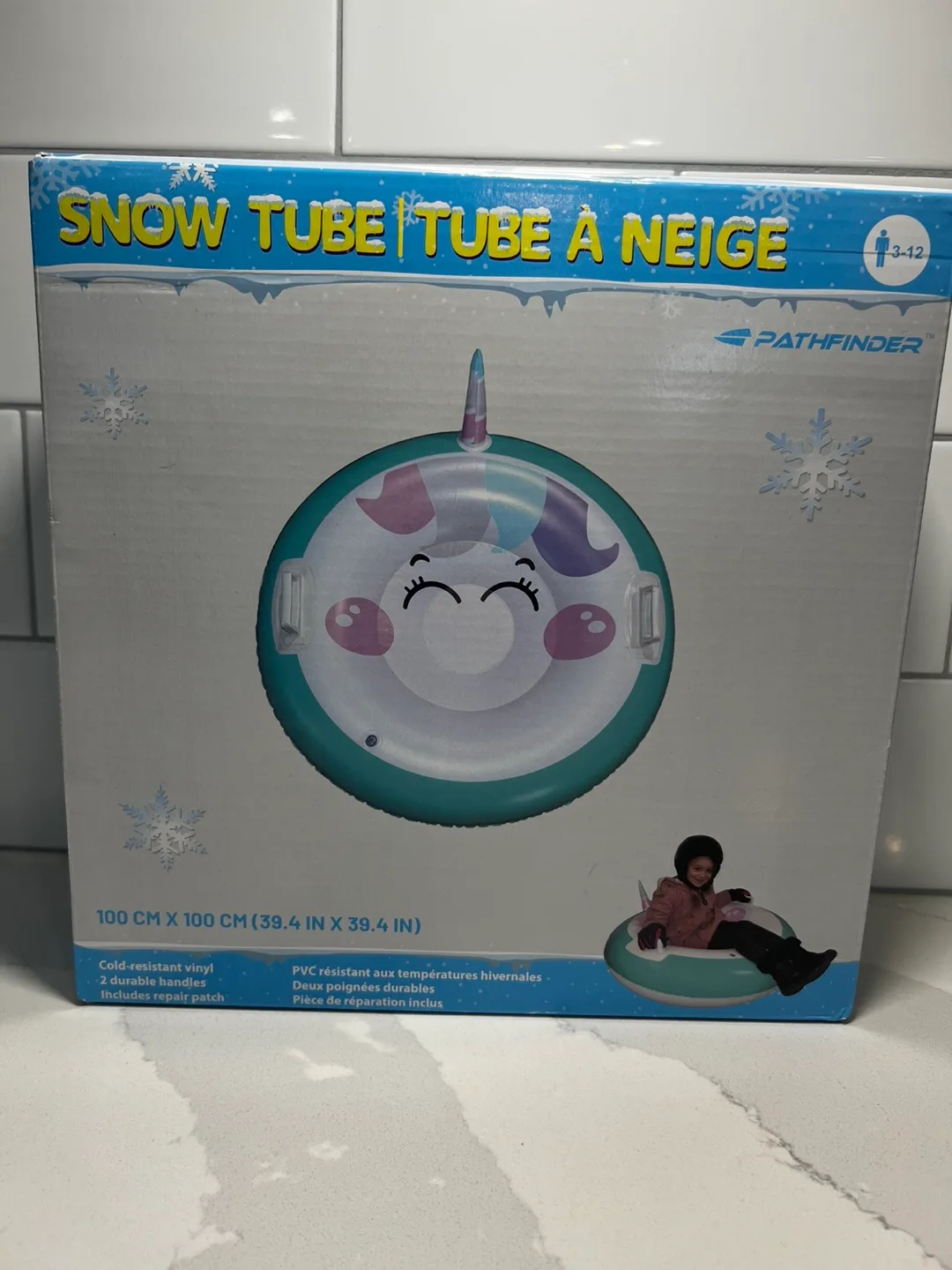 Unicorn Snow Tube - New in Box!