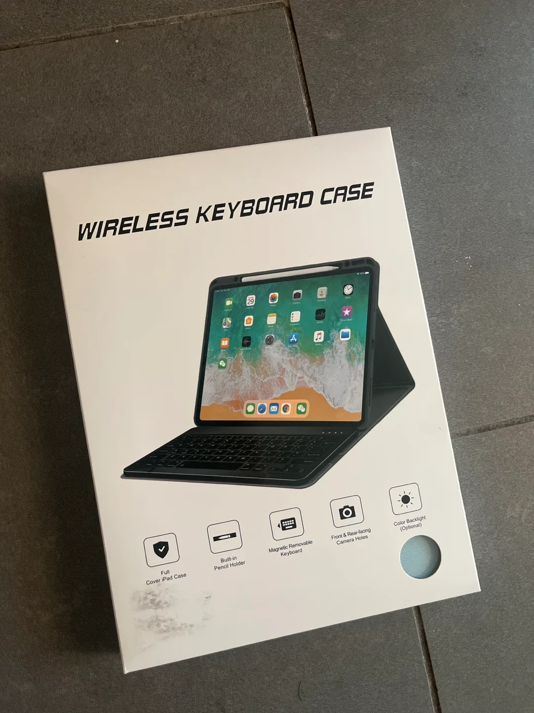 Wireless Keyboard Case for iPad