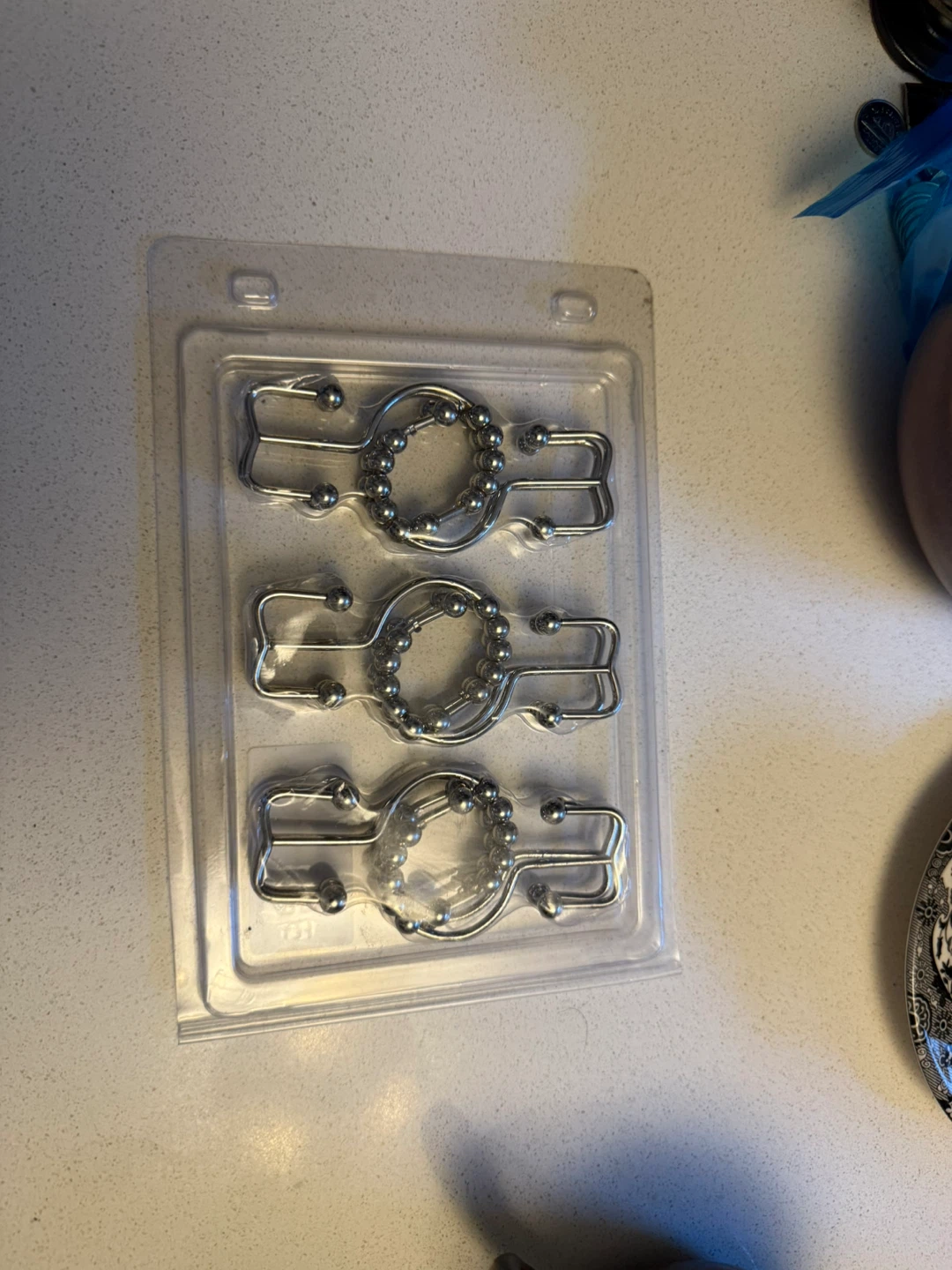 New Shower Curtain Rings