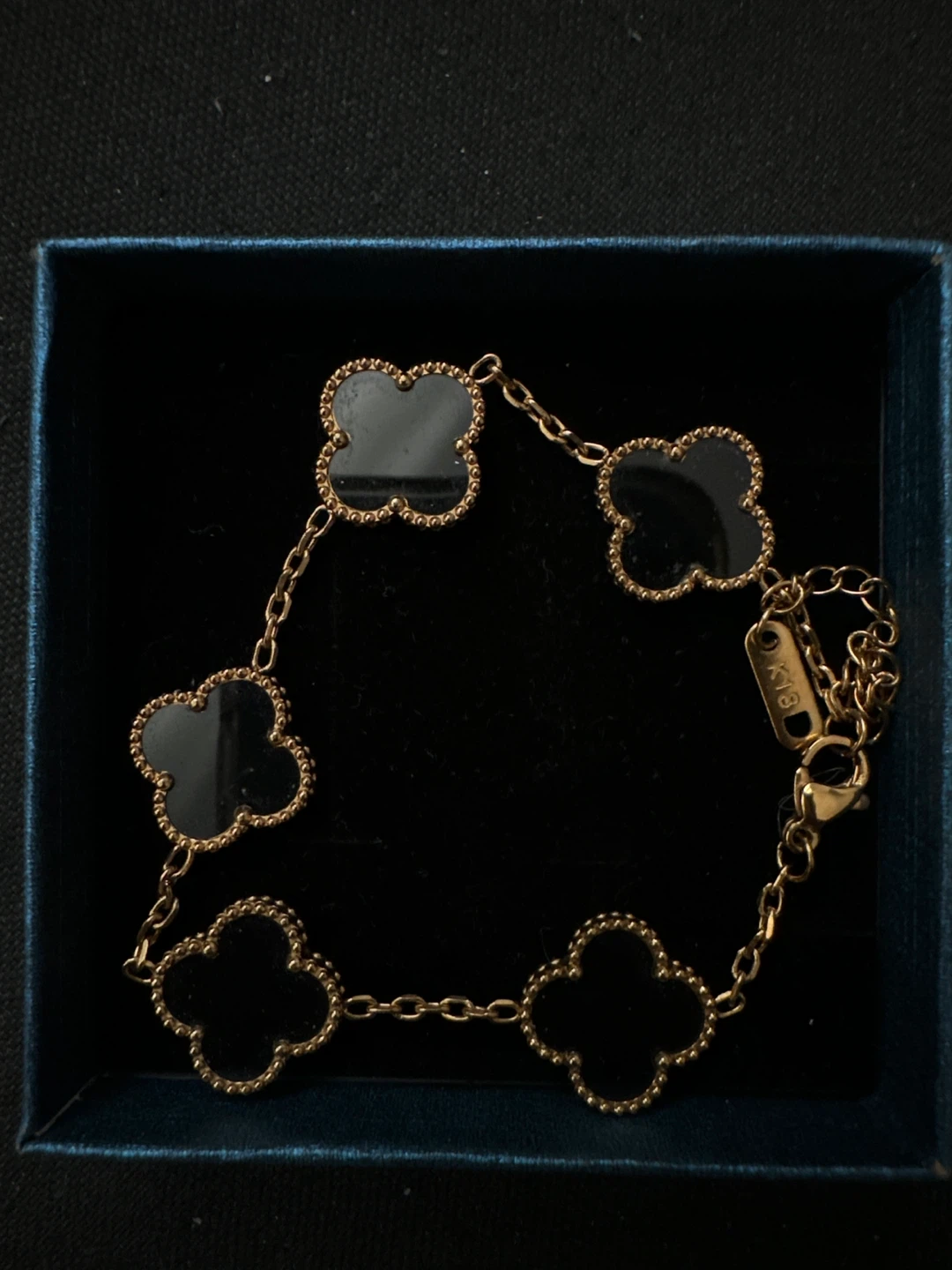 #Cleanout 18K plated-Stainless Steel Bracelet with extender!