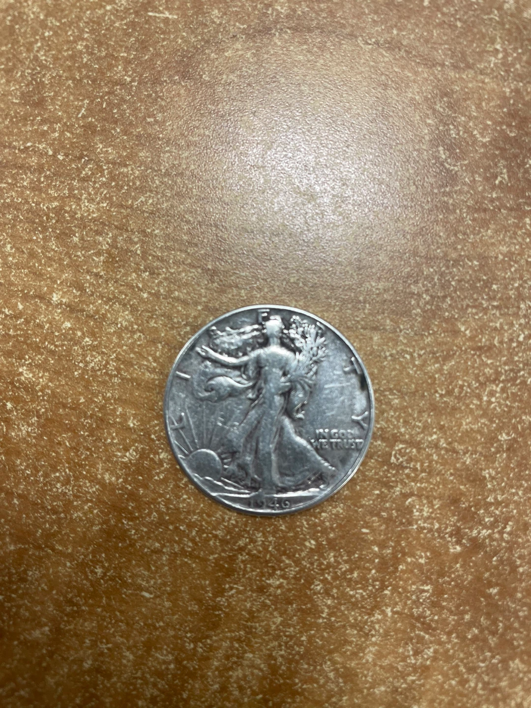 Walking Liberty Half Dollar Coin - photo 2