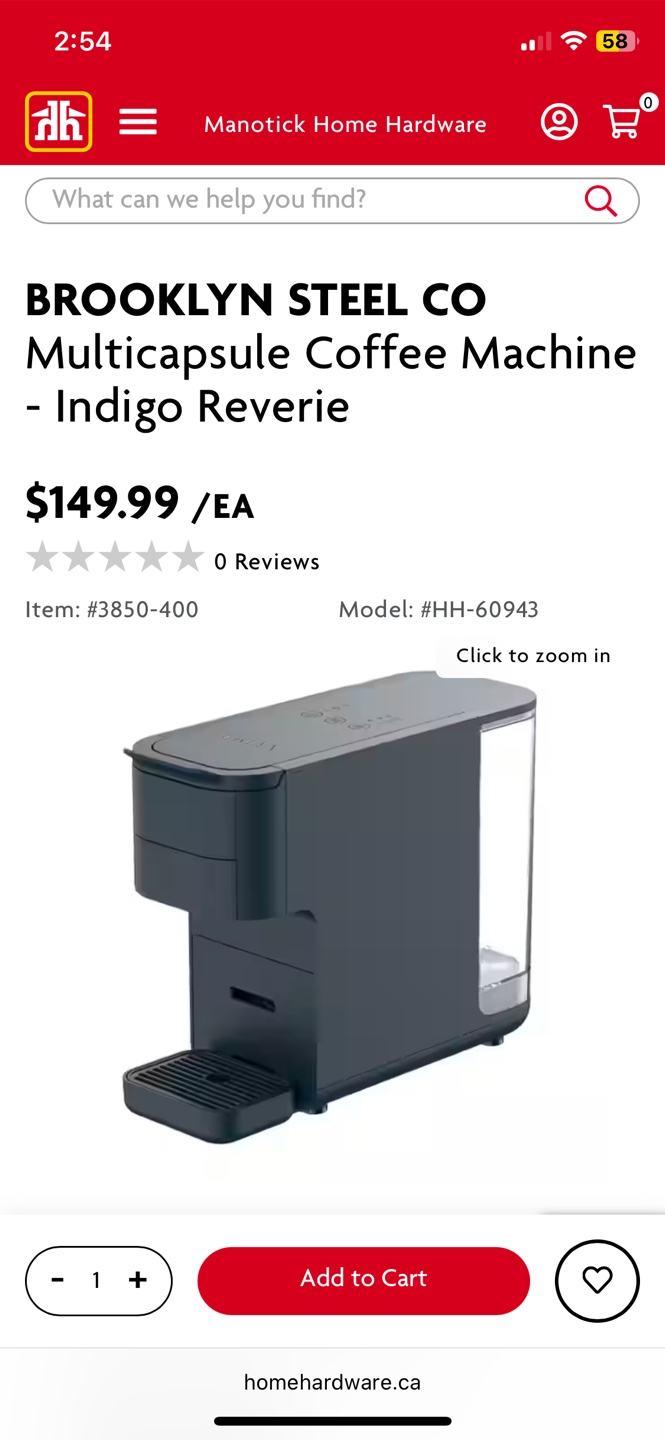 Brooklyn Steel Co Coffee Machine - Indigo Reverie - photo 2
