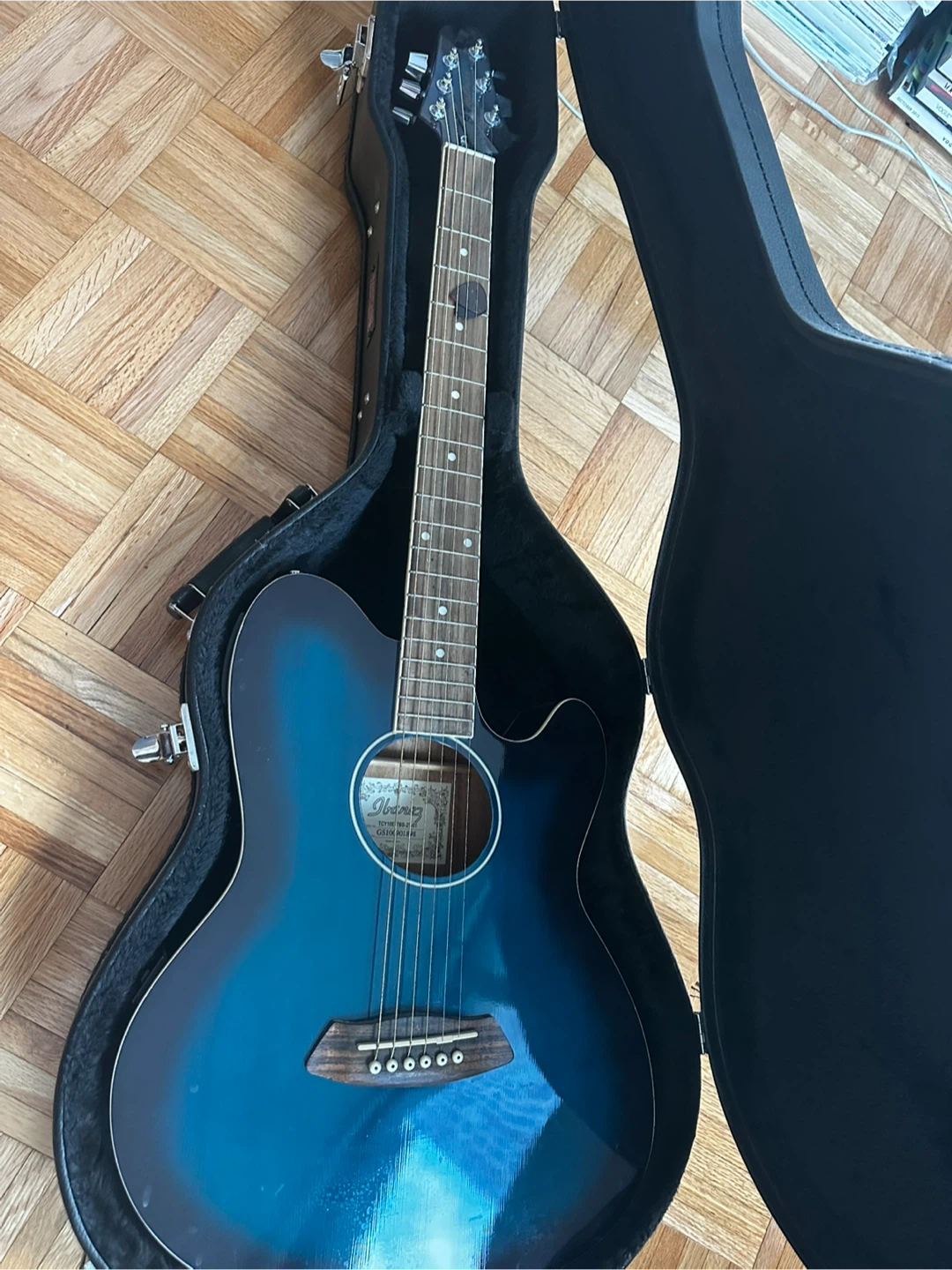 Ibanez Guitar Acoustic-Electric TCY10E-TBS #cleanout - photo 2