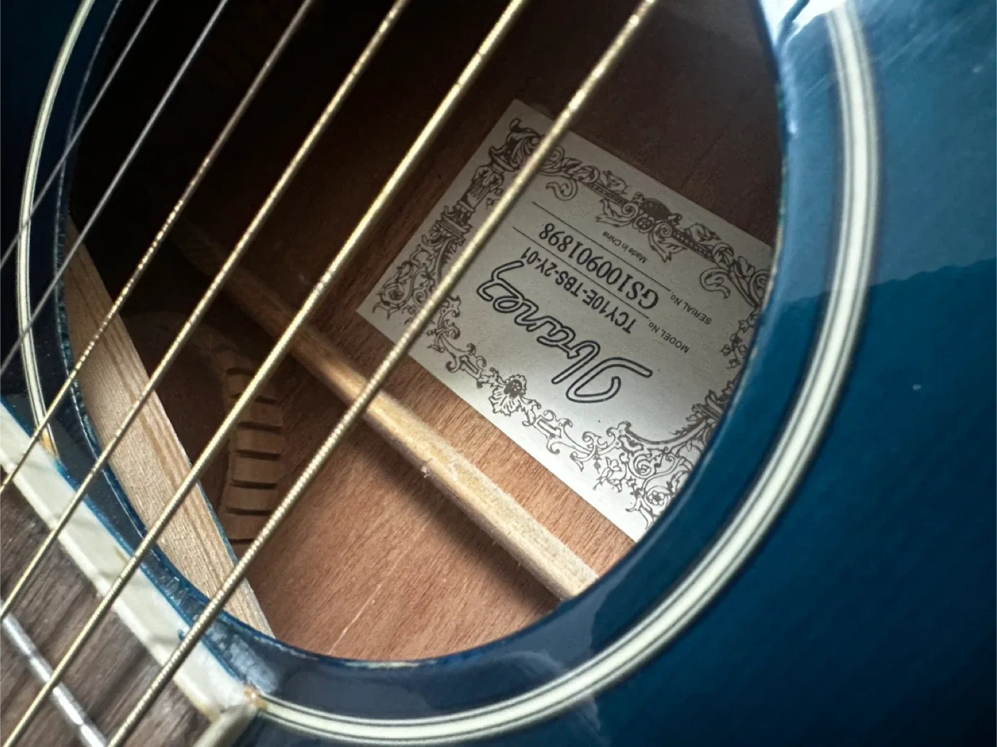 Ibanez Guitar Acoustic-Electric TCY10E-TBS #cleanout image indicator(7)