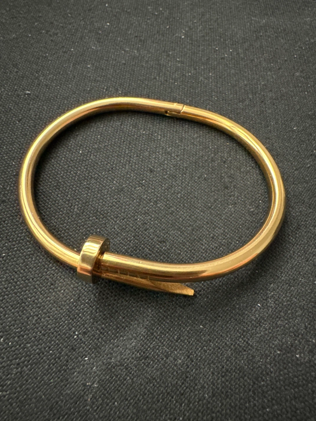 #CleanOut Snap-In Nail Stainless Steel Bangle