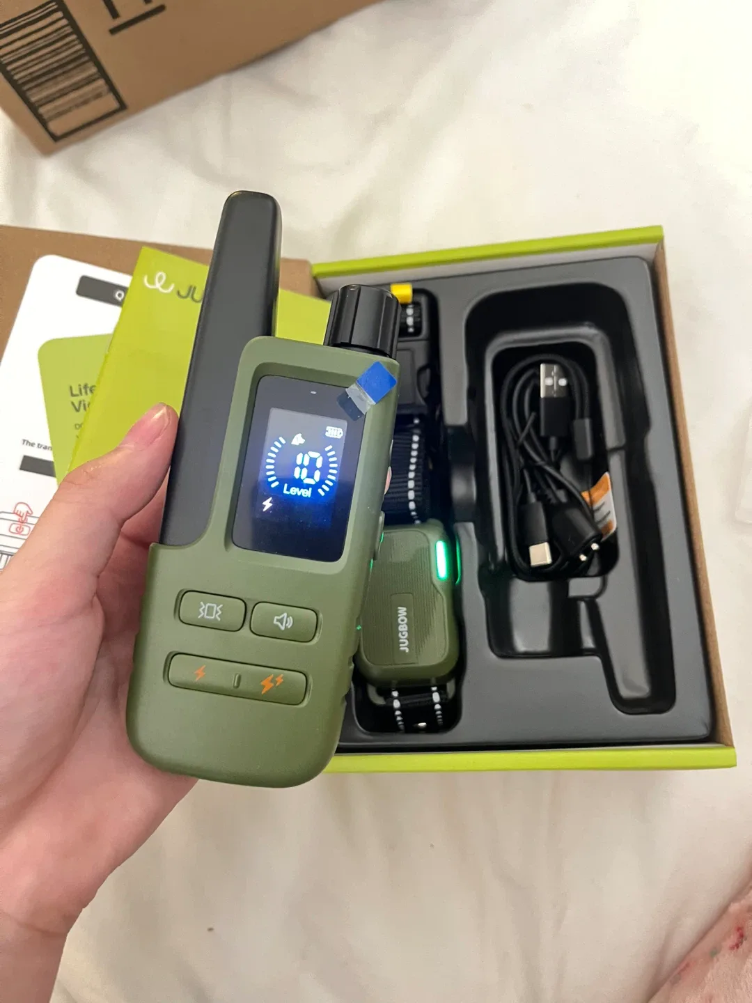 JUGOBOW Dog Training Collar - New in Box!