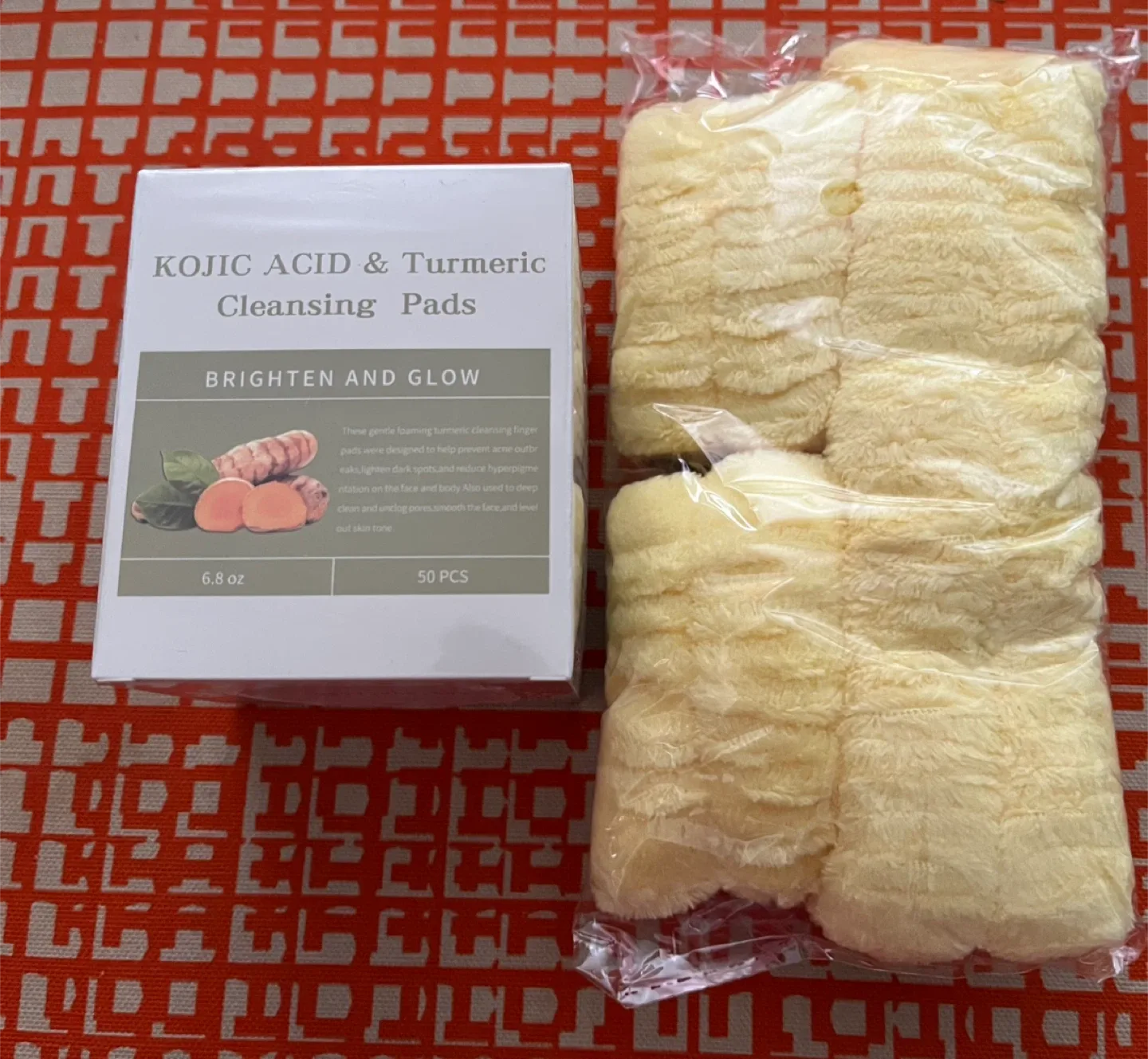 Kojic Acid & Turmeric Cleansing Pads (50pcs)