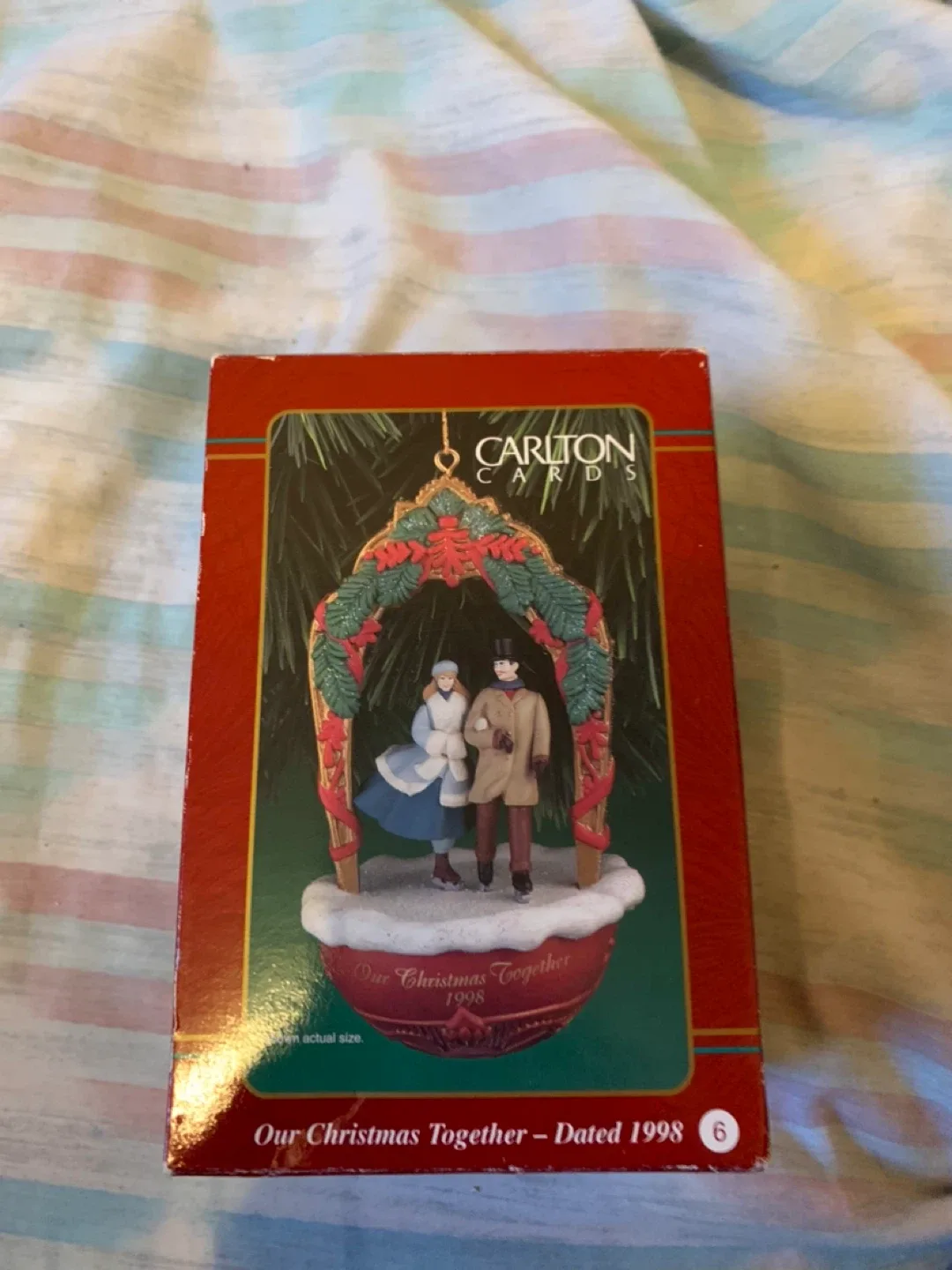 Carlton Cards Our Christmas Together 1998 Ornament