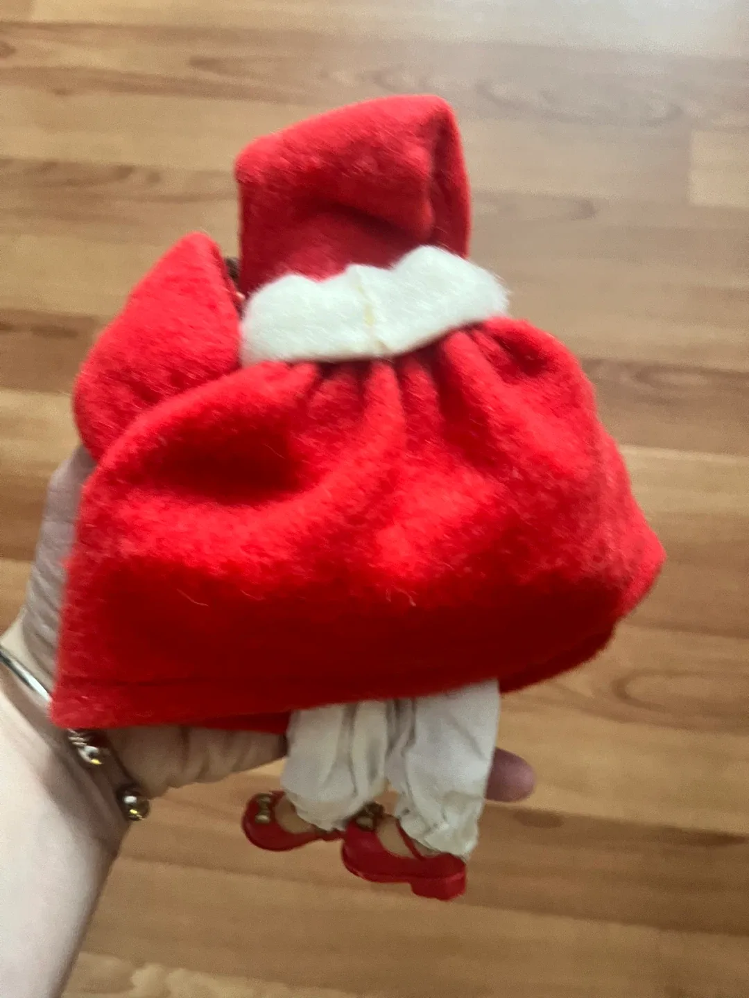 #Cleanout- Christmas Elf Doll with Teddy Bear image indicator(2)