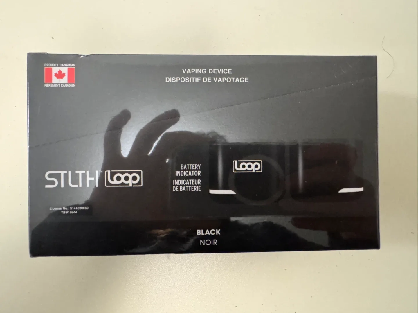 New STLTH Loop Vaping Battery - Black image indicator(5)