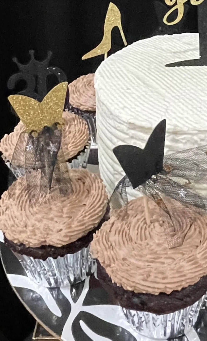 30 birthday cake topper cupcake decorations - photo 4