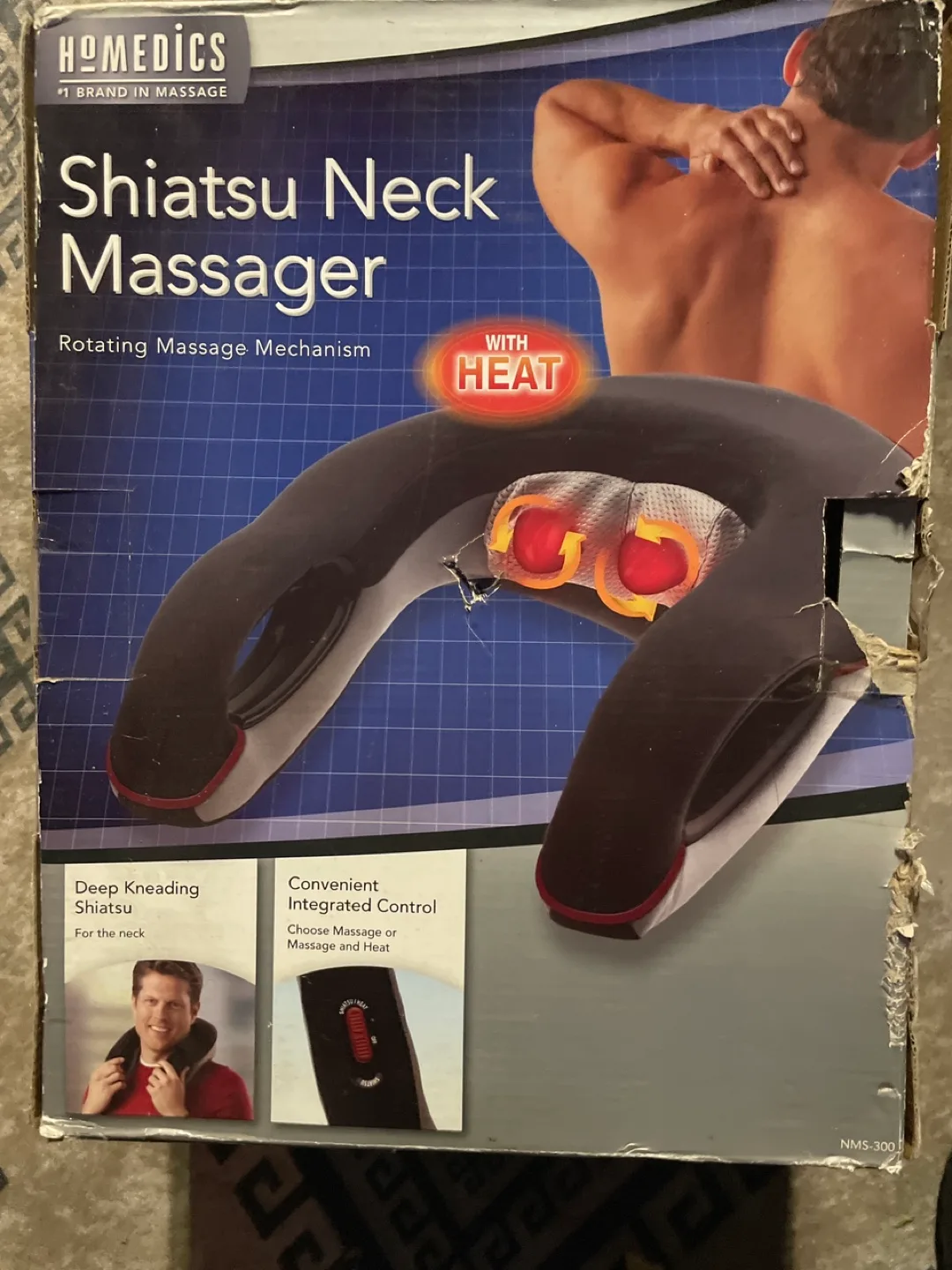 Homedics Shiatsu Neck Massager with Heat