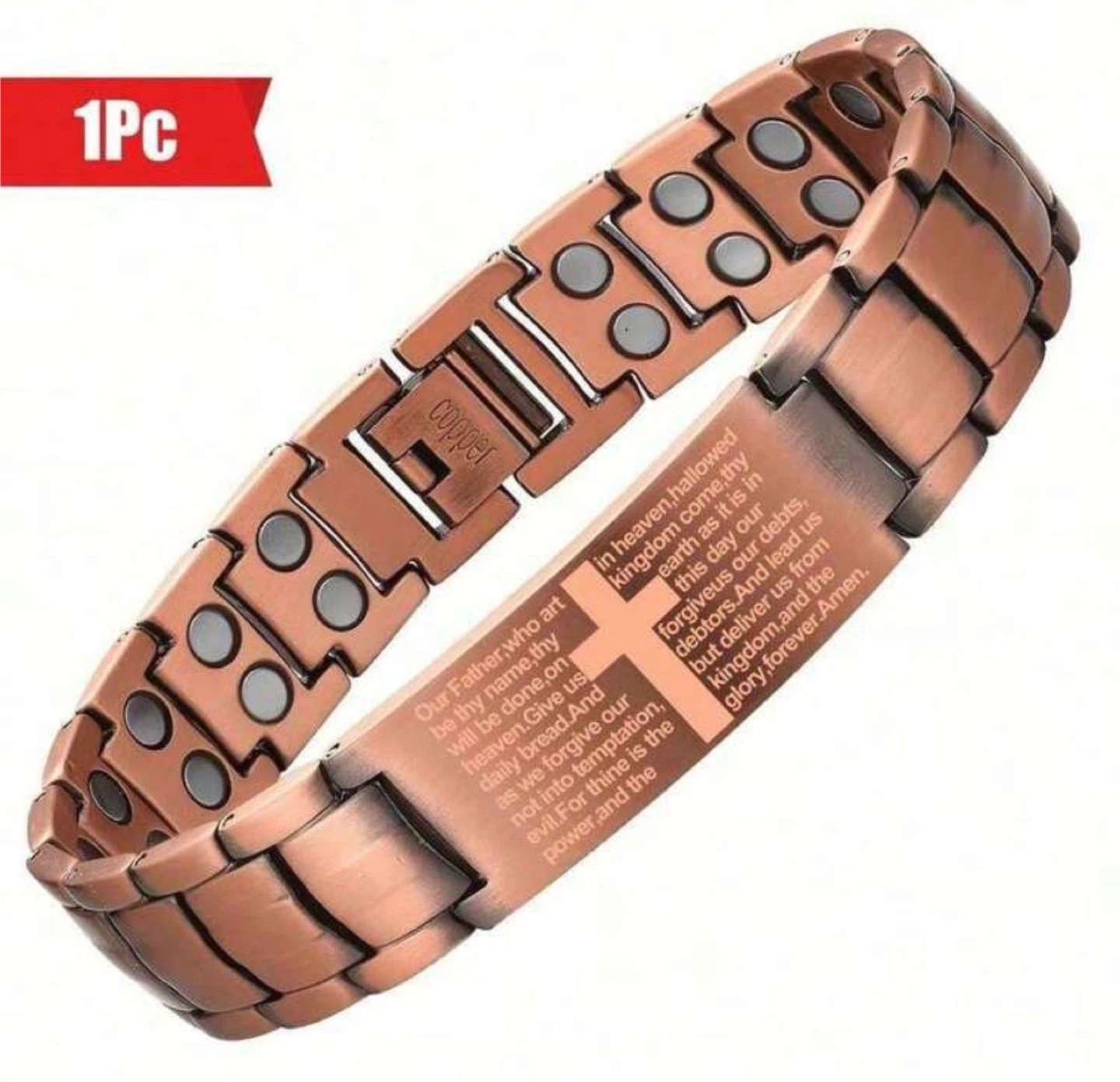 Copper Magnetic Therapy Bracelet - photo 4