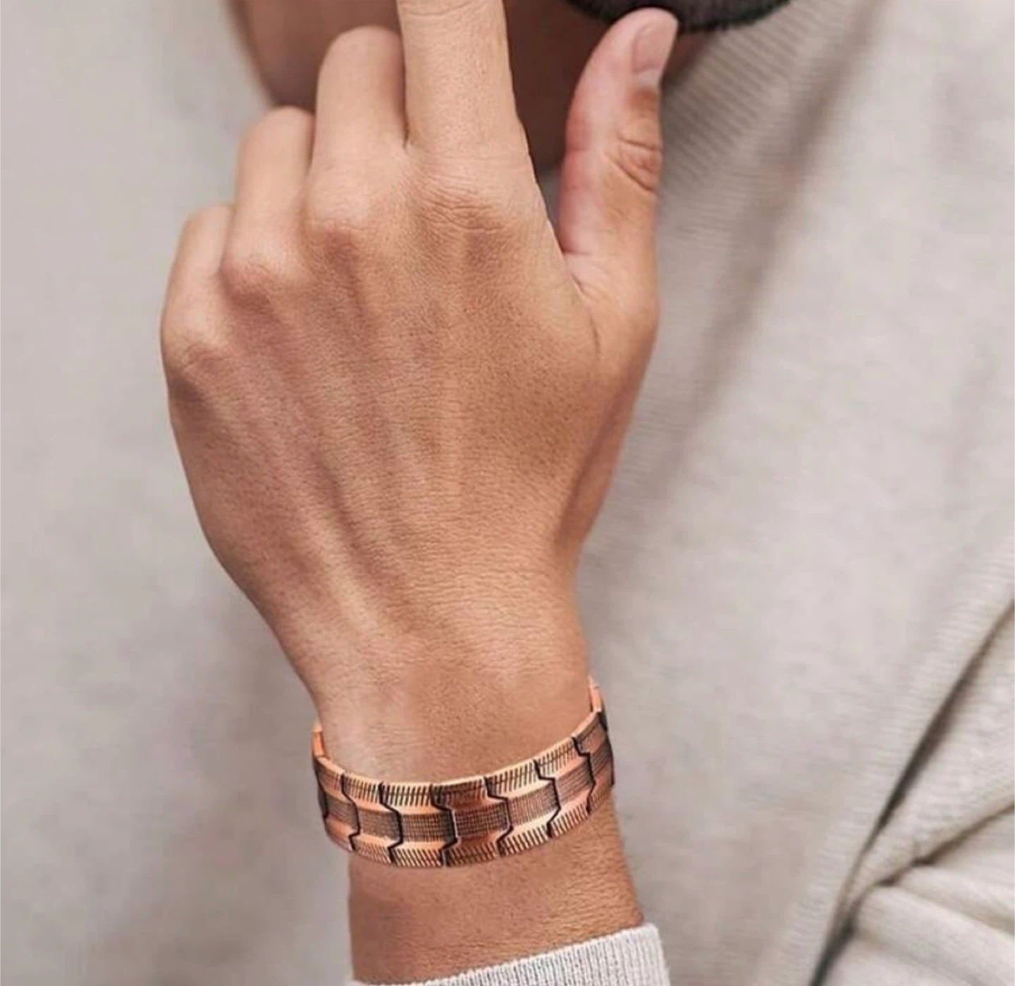 Copper Magnetic Therapy Bracelet - photo 5