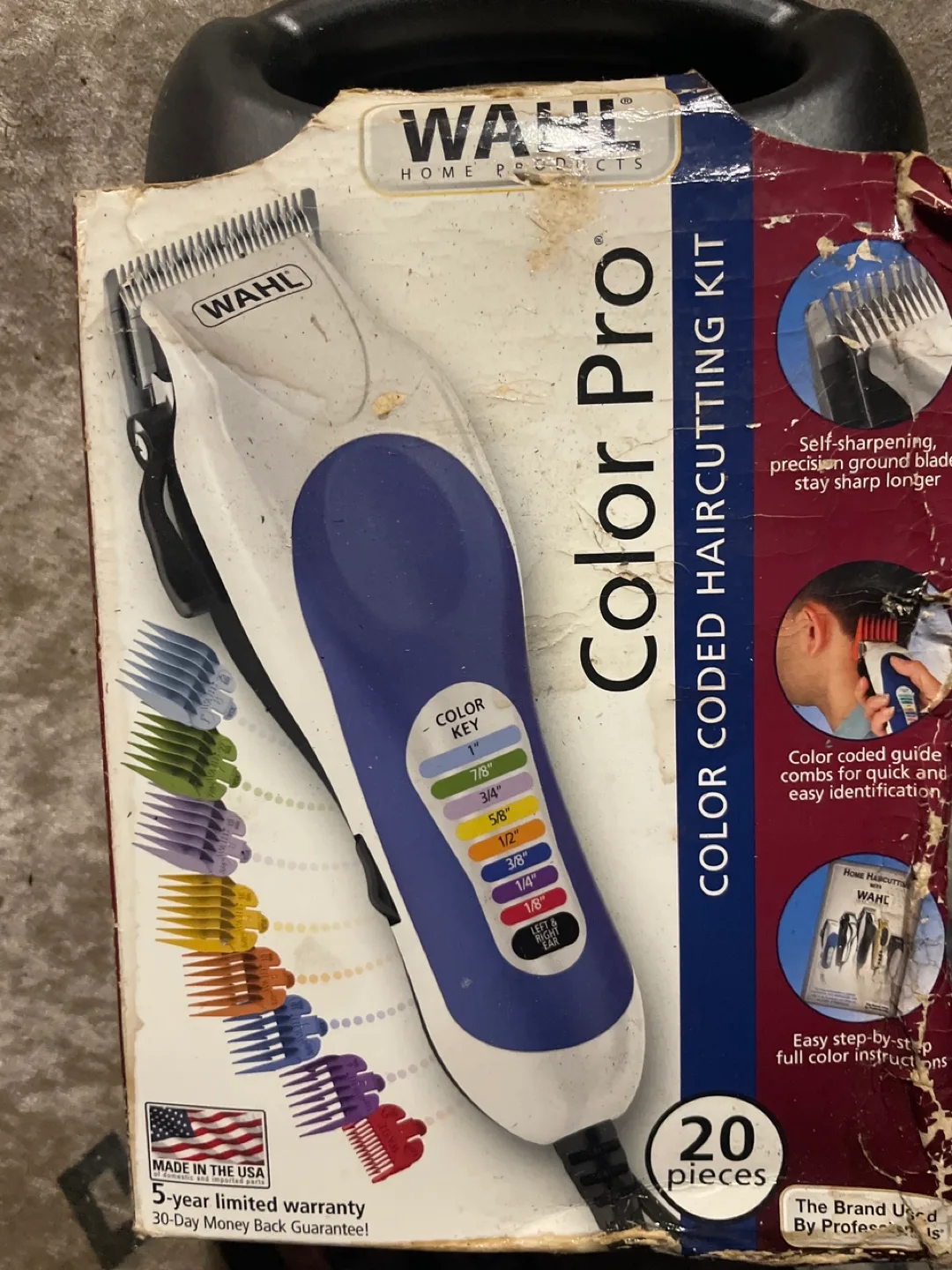 Wahl Color Pro Haircutting Kit - 20 Pieces