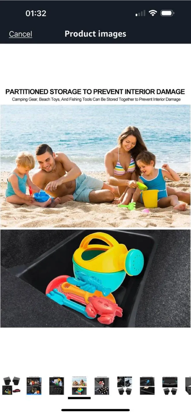 cybtkcar Tesla Model Y Trunk Storage Bins (Y Juniper-B) – NEW image indicator(3)