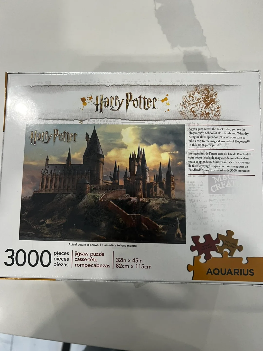 NEW Harry Potter Hogwarts 3000 Piece Jigsaw Puzzle image indicator(3)