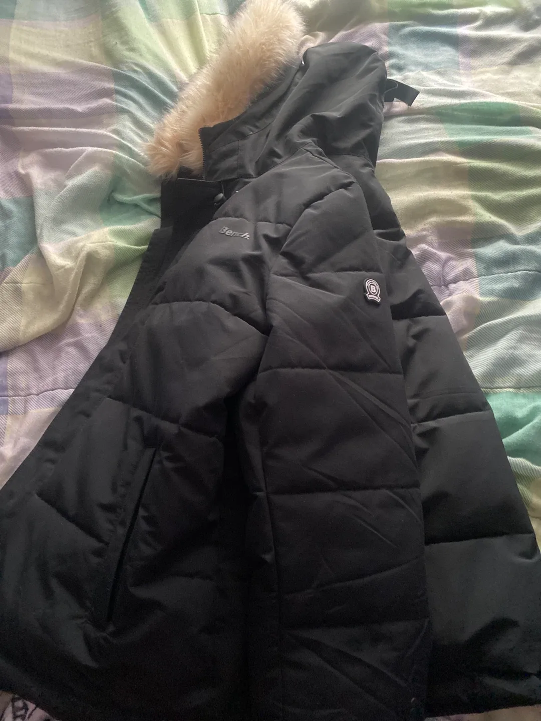 Bench Black Winter Coat