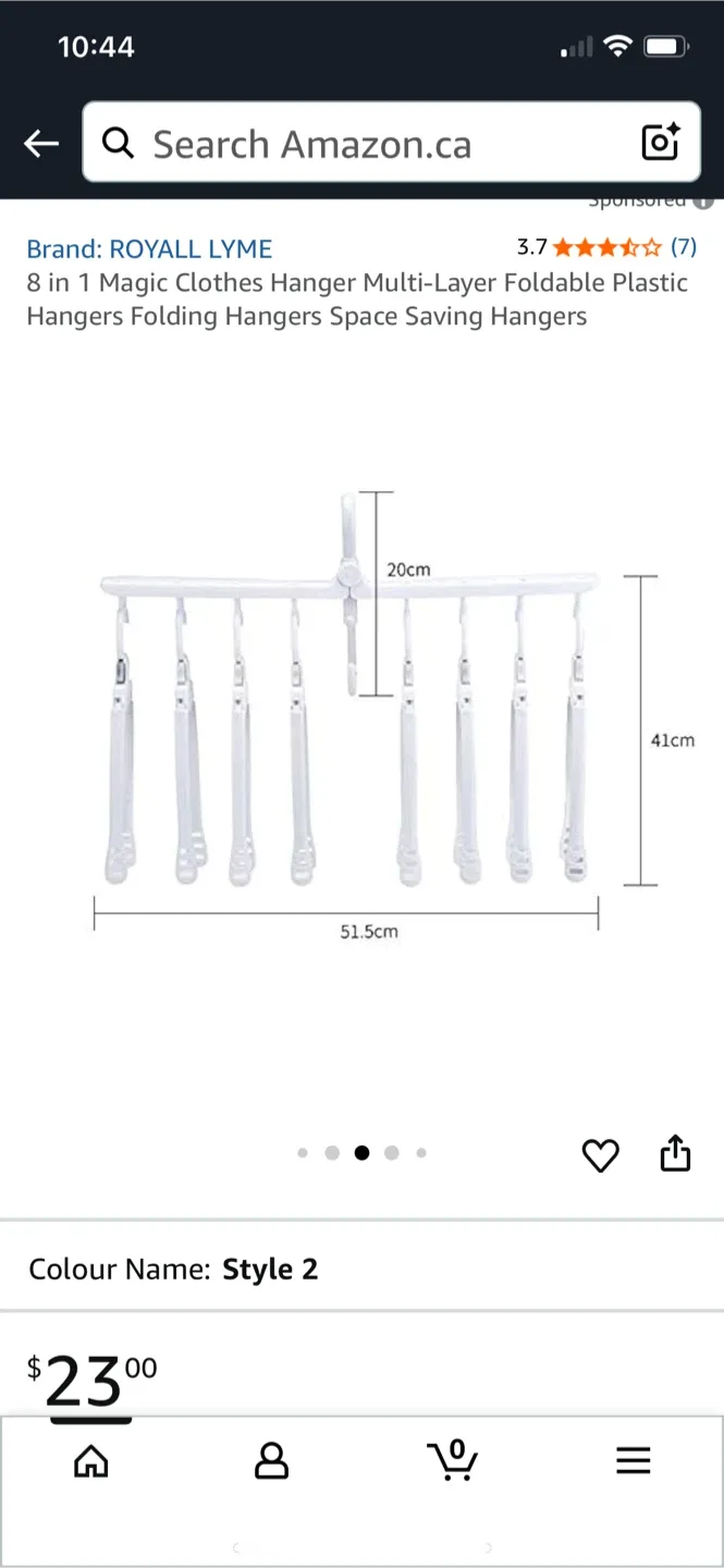 ROYALL LYME 8-in-1 Magic Clothes Hanger image indicator(2)