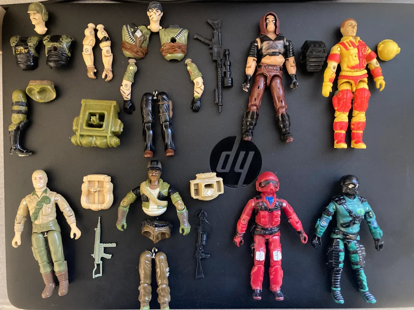 Broken 1980s GI Joe action figure lot $40 for the lot
