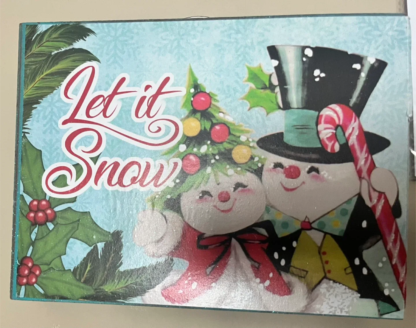 #Cleanout- Let It Snow Christmas Decoration image indicator(2)