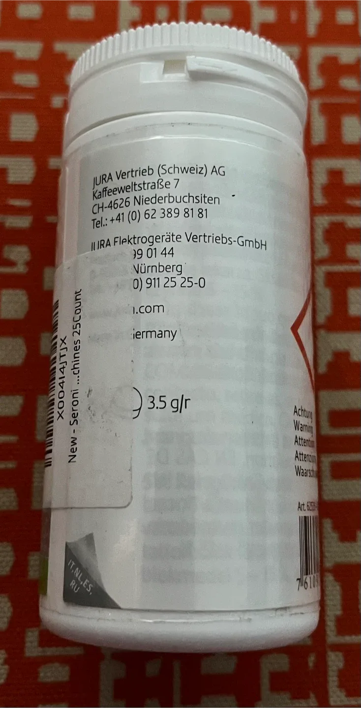 Jura Cleaning Tablets - 25 Count image indicator(2)