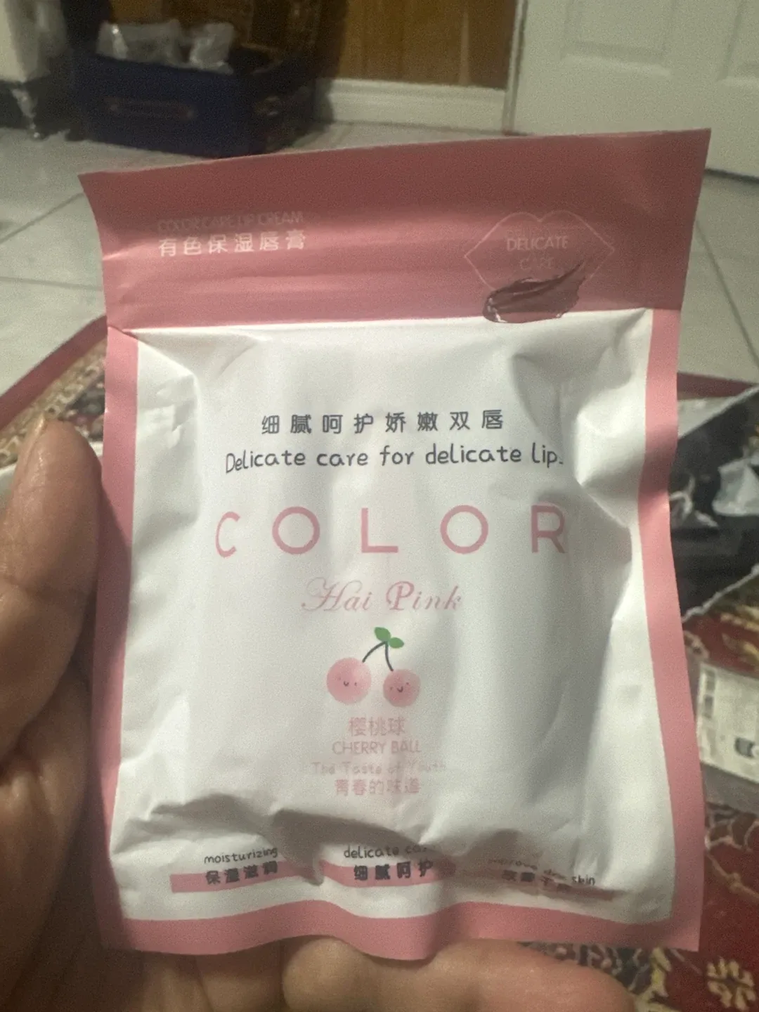 Color Hai Pink Lip Cream Set#Cleanout# image indicator(2)