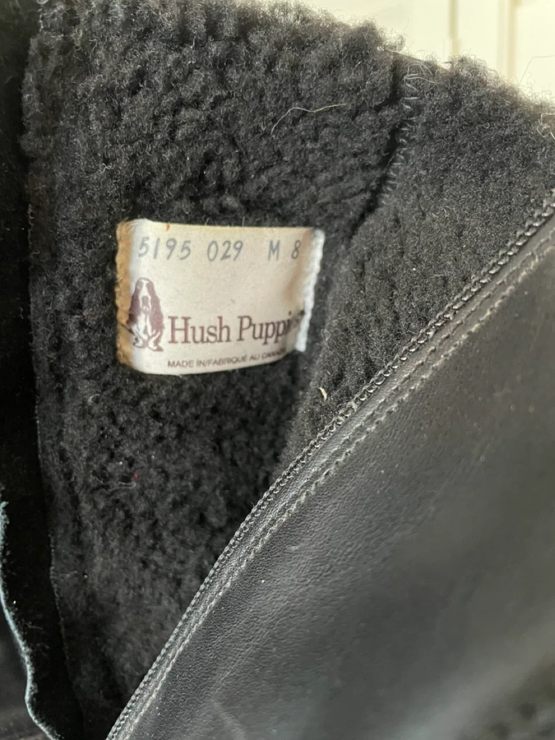 Women's Sz 8 Hush Puppies winter boots,  #cleanout image indicator(6)